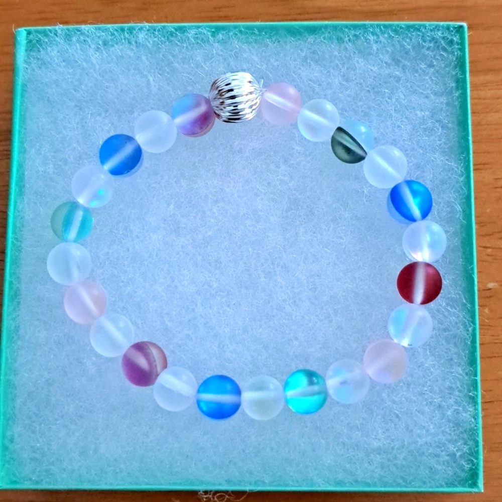 Winter Magic Moonstone Bracelet